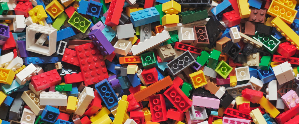 Lego uit een gekochte restpartij speelgoed van opkoper Zerostock